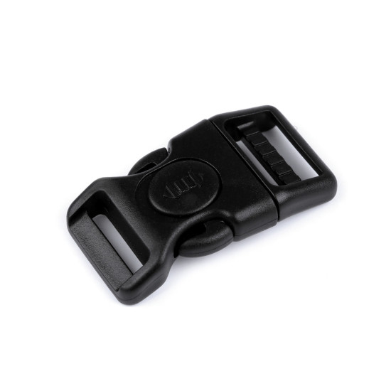 Cataramă trident rezistentă la îngheț cu siguranță 20 mm lățime, 25 mm curbată - Negru (100 Seturi) Cataramă trident rezistentă la îngheț cu siguranță 20 mm lățime, 25 mm curbată - Negru (100 Seturi)