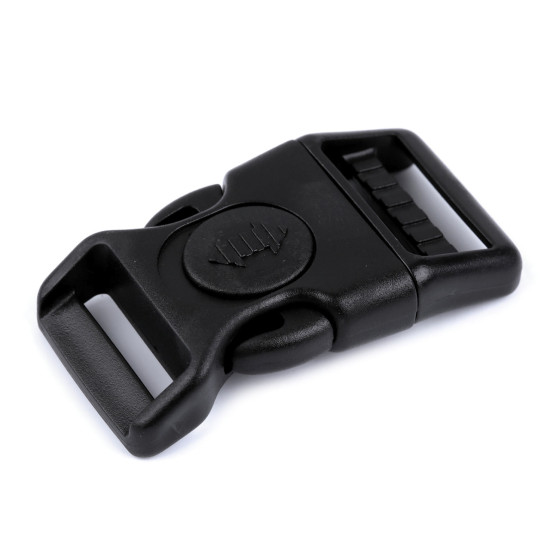 Cataramă trident rezistentă la îngheț cu siguranță 20 mm lățime, 25 mm curbată - Negru (100 Seturi) Cataramă trident rezistentă la îngheț cu siguranță 20 mm lățime, 25 mm curbată - Negru (100 Seturi)