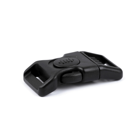 Cataramă trident rezistentă la îngheț cu siguranță 20 mm lățime, 25 mm curbată - Negru (100 Seturi) Cataramă trident rezistentă la îngheț cu siguranță 20 mm lățime, 25 mm curbată - Negru (100 Seturi)