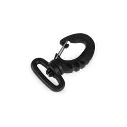 Carabină din plastic 25; 30; 40; 50 mm - Negru (1 Bucată)