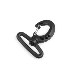 Carabină din plastic 25; 30; 40; 50 mm - Negru (1 Bucată)