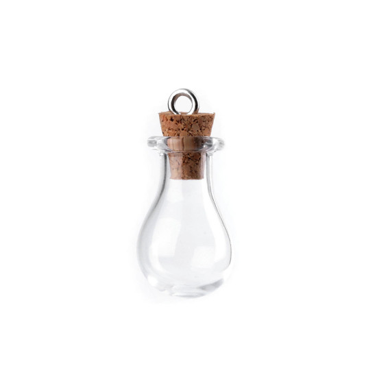 Sticlute cu dop de pluta, stea, balon, inima - Transparent (5 Fiole) Sticlute cu dop de pluta, stea, balon, inima - Transparent (5 Fiole)