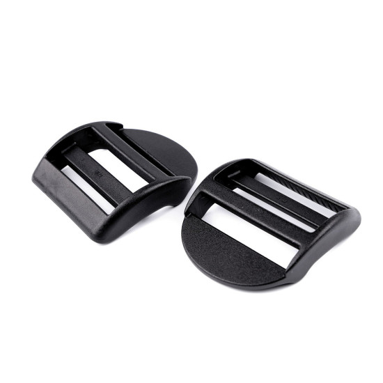 Cataramă de ajustare50 mm - Negru (2 Bucăți)