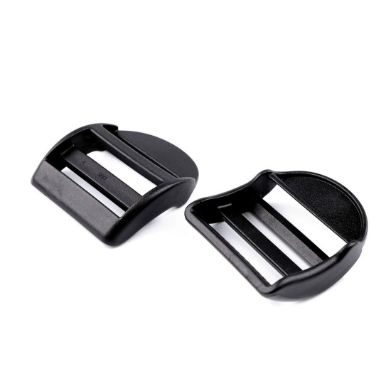 Cataramă de ajustare50 mm - Negru (2 Bucăți)