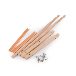 Rama de broderie reglabila 30,5x54,5 cm - Natural deschis (1 Bucată)