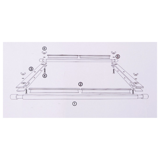 Rama de broderie reglabila 30,5x54,5 cm - Natural deschis (3 Bucăți) Rama de broderie reglabila 30,5x54,5 cm - Natural deschis (3 Bucăți)