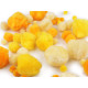 Pompoane mix de dimensiuni - Bej maroniu (1 Sac)