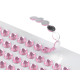 Strasuri din plastic autoadezive ø5 mm - Cristal (1 Card) Strasuri din plastic autoadezive ø5 mm - Cristal (1 Card)