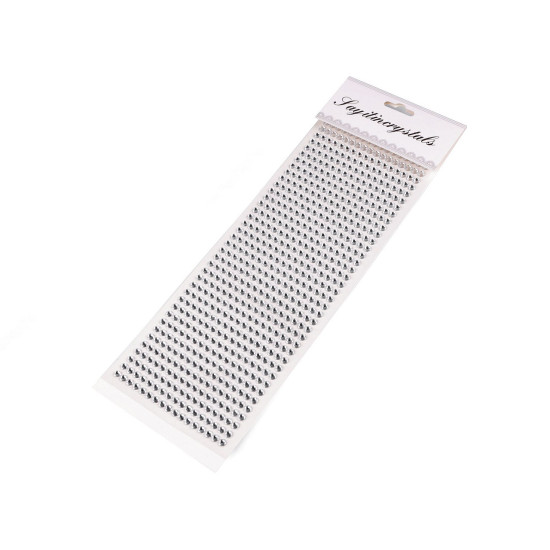 Strasuri din plastic autoadezive ø5 mm - Cristal (1 Card) Strasuri din plastic autoadezive ø5 mm - Cristal (1 Card)