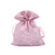 Saculet cadou organza cu sclipici, 10x13 cm - Argintiu deschis (10 Bucăți) Saculet cadou organza cu sclipici, 10x13 cm - Argintiu deschis (10 Bucăți)