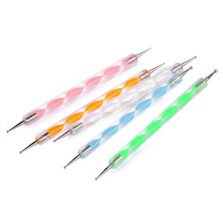 Set de 5 pixuri de embosat / reliefat/ modelat - Mix (1 Set)