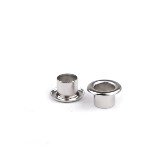 Ocheți metalici ø8 mm interior / ø14 mm exterior - Alamă antică (20 Perechi)