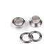 Ocheți metalici ø10 mm interior / ø17 mm exterior - Alamă antică (1000 Perechi)