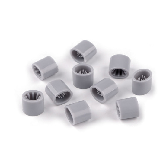 Opritoari snur / bratari festival 7x9 mm - Ecru (10 Bucăți) Opritoari snur / bratari festival 7x9 mm - Ecru (10 Bucăți)