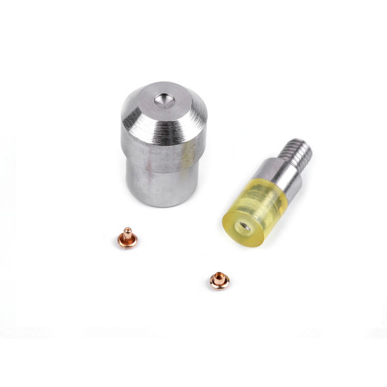 Matrita pentru capse metalice cu doua fete ø5 mm - Nichel (2 Seturi) Matrita pentru capse metalice cu doua fete ø5 mm - Nichel (2 Seturi)