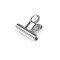 Clips metalic pentru materiale 6,3 cm - Nichel (36 Bucăți)