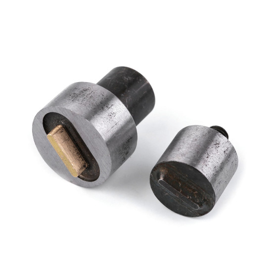 Matriță pentru capse ovale 4x16 mm, 5x18 mm - Nichel (1 Set) Matriță pentru capse ovale 4x16 mm, 5x18 mm - Nichel (1 Set)