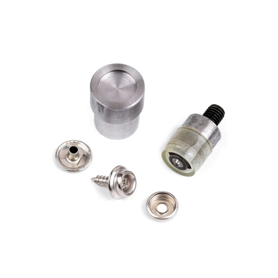 Matriță pentru capse cu șurub ø15 mm - Nichel (2 Seturi) Matriță pentru capse cu șurub ø15 mm - Nichel (2 Seturi)