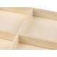 Cutie din lemn / organizator - Natural deschis (10 Bucăți) Cutie din lemn / organizator - Natural deschis (10 Bucăți)