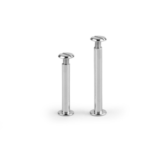 Șurub de legătorie 29 mm, 39 mm - Nichel (10 Perechi) Șurub de legătorie 29 mm, 39 mm - Nichel (10 Perechi)