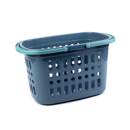 Cos din plastic 27x38 cm - Gri petrol (3 Bucăți)