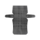 Plasa din plastic broderie / grilă pentru geantă - Negru (1 Bucată) Plasa din plastic broderie / grilă pentru geantă - Negru (1 Bucată)