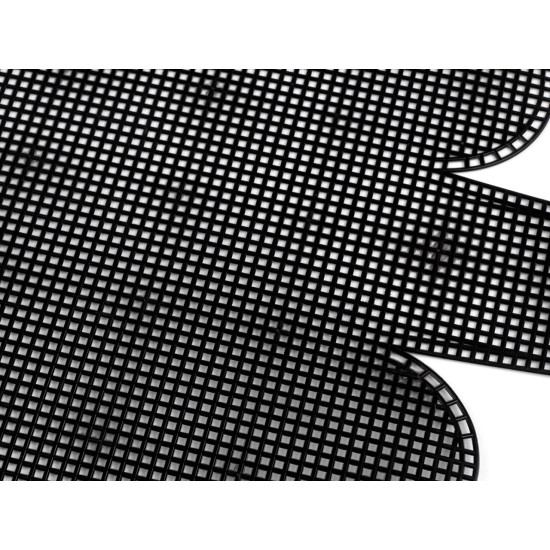 Plasa din plastic broderie / grilă pentru geantă - Negru (1 Bucată) Plasa din plastic broderie / grilă pentru geantă - Negru (1 Bucată)