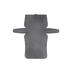 Plasa din plastic broderie / grilă pentru geantă - Negru (1 Bucată)