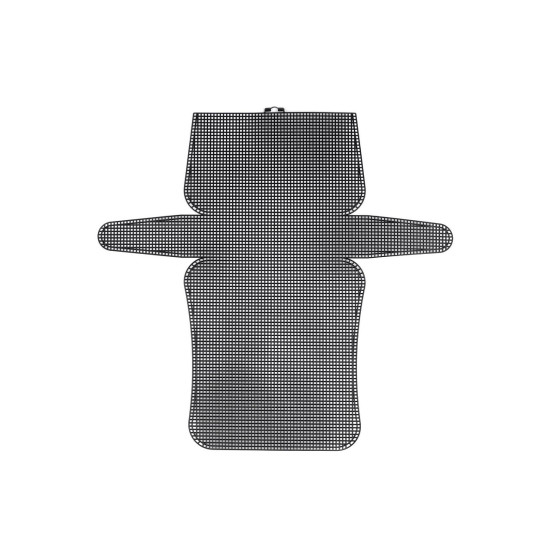 Plasa din plastic broderie / grilă pentru geantă - Alb (1 Bucată)