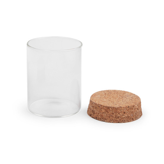 Sticluță cu dop de plută - Transparent (12 Fiole) Sticluță cu dop de plută - Transparent (12 Fiole)