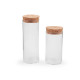 Sticluță cu dop de plută - Transparent (12 Fiole) Sticluță cu dop de plută - Transparent (12 Fiole)
