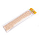 Bețe din lemn pentru macrame de 25 cm - Natural deschis (15 Bucăți) Bețe din lemn pentru macrame de 25 cm - Natural deschis (15 Bucăți)