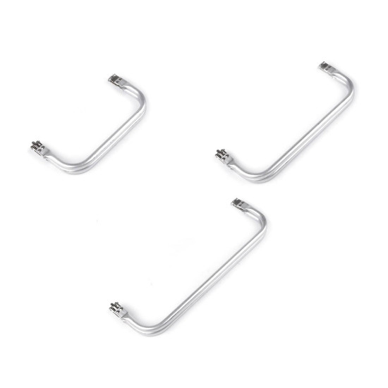 Cadru din aluminiu pentru genți - Nichel (5 Bucăți) Cadru din aluminiu pentru genți - Nichel (5 Bucăți)