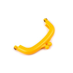 Rama din plastic pentru genti 9x7,3 cm - Galben (1 Bucată)