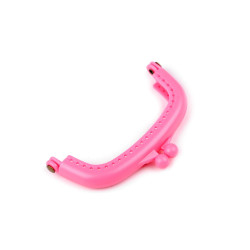 Rama din plastic pentru genti 9x7,3 cm - Roz (1 Bucată)