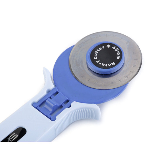 Cutit rotativ ø45 mm - Bleu gheață (1 Bucată) Cutit rotativ ø45 mm - Bleu gheață (1 Bucată)