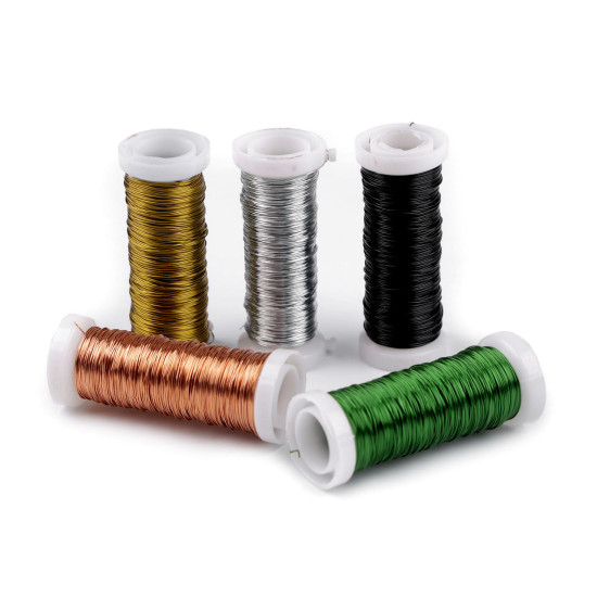 Sârmă ø0,3 mm - Auriu închis (10 Bucăți) Sârmă ø0,3 mm - Auriu închis (10 Bucăți)
