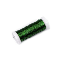 Sârmă ø0,3 mm - Verde (1 Bucată)