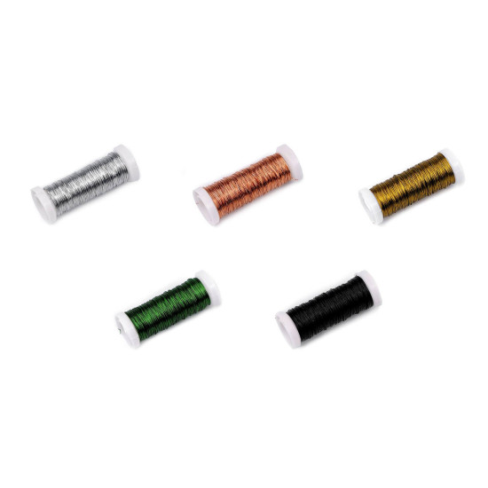 Sârmă ø0,3 mm - Auriu închis (10 Bucăți) Sârmă ø0,3 mm - Auriu închis (10 Bucăți)