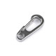 Carabină din oțel inoxidabil 3; 4 mm - Platinum (1 Bucată)