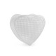 Plasă din plastic / grilă pentru posetă inimă - Alb (7 Seturi) Plasă din plastic / grilă pentru posetă inimă - Alb (7 Seturi)