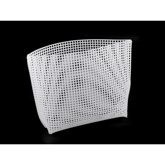 Plasa / grila din plastic pentru geanta de mana - Alb (1 Bucată) Plasa / grila din plastic pentru geanta de mana - Alb (1 Bucată)