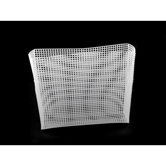 Plasa / grila din plastic pentru geanta de mana - Alb (1 Bucată) Plasa / grila din plastic pentru geanta de mana - Alb (1 Bucată)