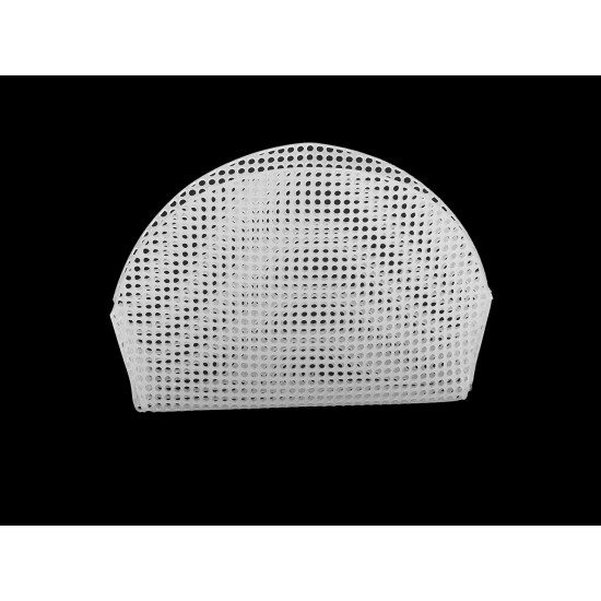 Plasa / grila din plastic pentru geanta de mana - Alb (4 Bucăți)