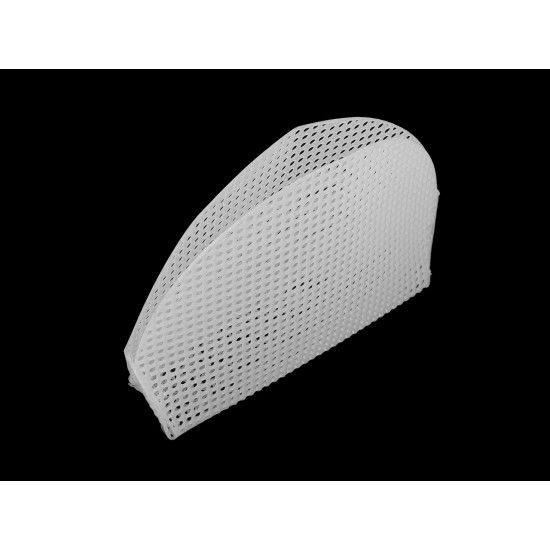 Plasa / grila din plastic pentru geanta de mana - Alb (4 Bucăți)