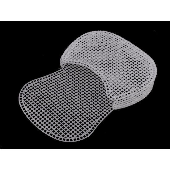 Plasă din plastic / grilă pentru geantă de mână - Alb (12 Bucăți) Plasă din plastic / grilă pentru geantă de mână - Alb (12 Bucăți)