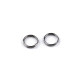 Inele chei ø8 mm - Nichel negru (20 Grame) Inele chei ø8 mm - Nichel negru (20 Grame)