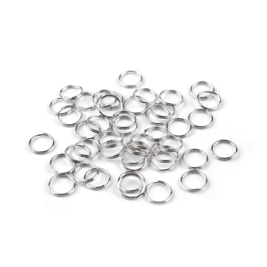 Inele chei ø10 mm - Nichel negru (20 Grame) Inele chei ø10 mm - Nichel negru (20 Grame)