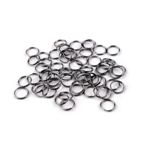 Inele chei ø10 mm - Nichel negru (20 Grame) Inele chei ø10 mm - Nichel negru (20 Grame)