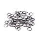 Inele chei ø10 mm - Nichel negru (20 Grame) Inele chei ø10 mm - Nichel negru (20 Grame)